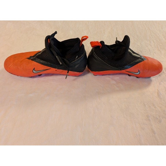 Nike Phantom Vision VSN Elite Dynamic Fit TF Orange Black Soccer Cleats Youth ! - Picture 3 of 13